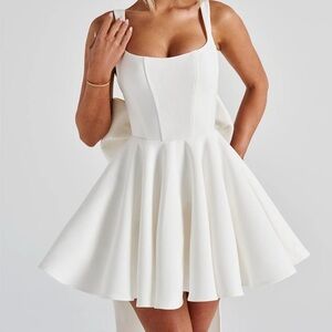 Chic White Mini Dress